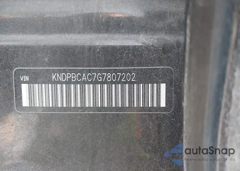 2016 Kia Sportage Lx z USA, uszkodzony, nr VIN KNDPBCAC7G7807202